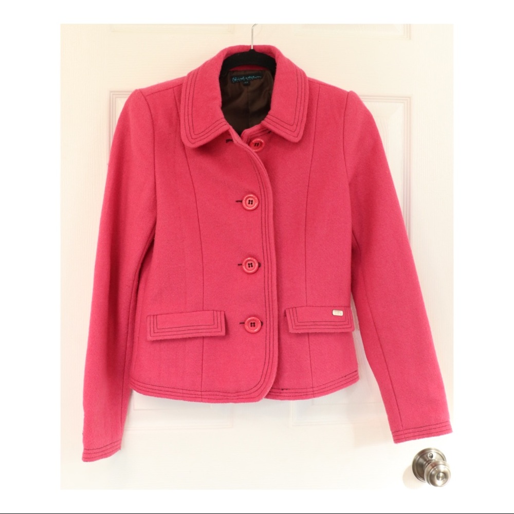 Point Zero Nicole Benisti pink coat